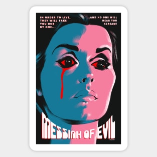 Messiah of Evil Movie Art Sticker